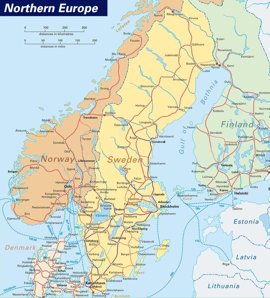 harta narvik, Norvegia