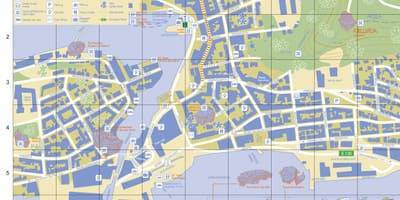 Alesund, Norvegia city arată hartă