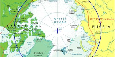 Arctic Norvegia hartă