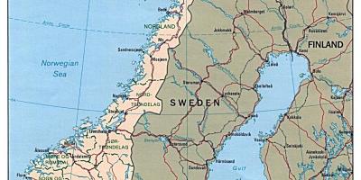 Harta de conducere din Norvegia